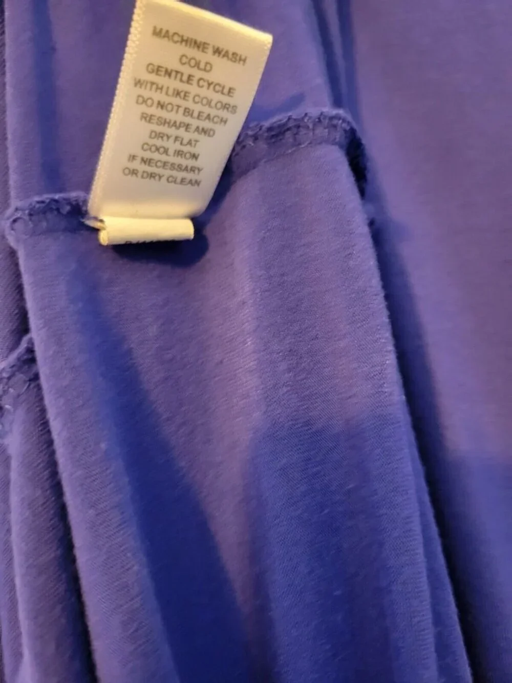 V-Neck Maxi Dress Sz XL Royal Blue Sleeveless Spense Women's Extra Large - Picture 8 of 9